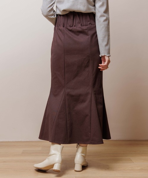 flower（フラワー）の「プレイフルマーメイドスカート（スカート・レディース・ブラウン/アイボリー・FREE）」の22枚目の写真