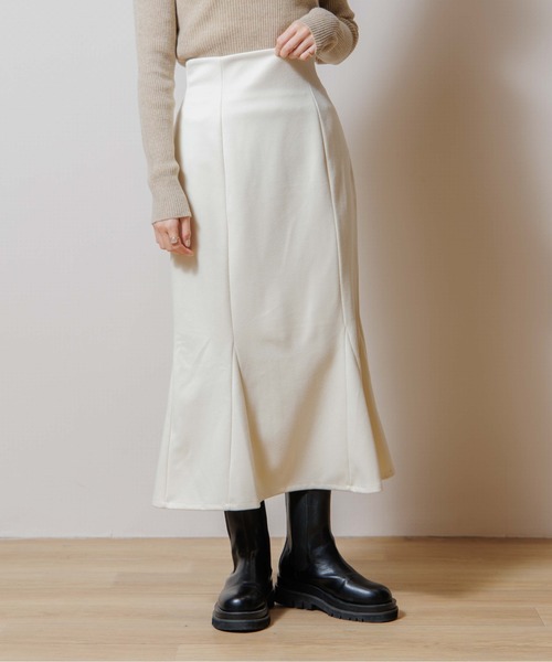 flower（フラワー）の「プレイフルマーメイドスカート（スカート・レディース・ブラウン/アイボリー・FREE）」の13枚目の写真