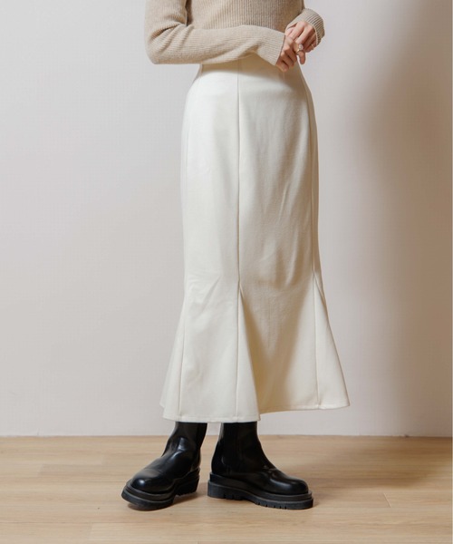 flower（フラワー）の「プレイフルマーメイドスカート（スカート・レディース・ブラウン/アイボリー・FREE）」の14枚目の写真