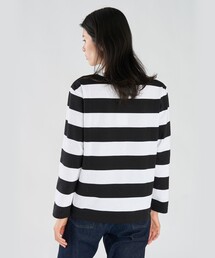 agnes b.(アニエスベー)の「太ボーダー コットン 長袖Tシャツ agnes b.(アニエスベー)の「太ボーダー コットン 長袖Tシャツ