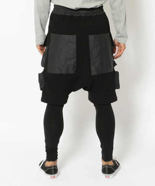 ROYAL FLASH（ロイヤルフラッシュ）の「A.F ARTEFACT/エーエフ・アーティファクト/レギンスコンビショーツ（その他パンツ・メンズ・ブラック・3/2）」の3枚目の写真