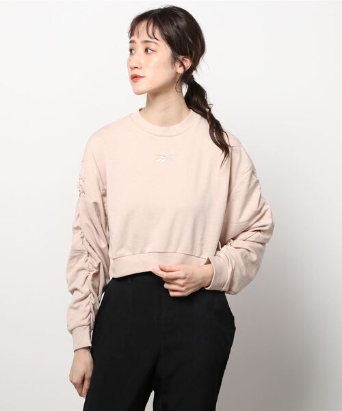 Reebok(リーボック)の「スタジオ ニット ファッション カバーアップ / Studio Knit Fashion Cover-Up(スウェット・レディース・ベージュ/ライトグレー・MEDIUM/SMALL/X-LARGE/LARGE)」の6枚目の写真