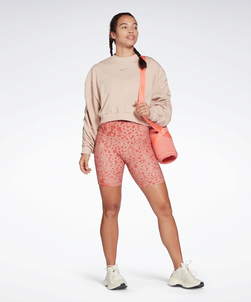 Reebok(リーボック)の「スタジオ ニット ファッション カバーアップ / Studio Knit Fashion Cover-Up(スウェット・レディース・ベージュ/ライトグレー・MEDIUM/SMALL/X-LARGE/LARGE)」の3枚目の写真