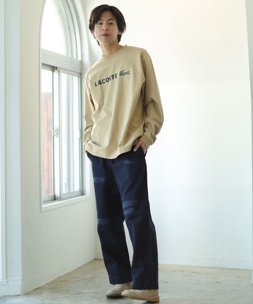 BEAMS（ビームス）の「BEAMS / リペア チノ パンツ（その他パンツ・メンズ・ベージュ/ネイビー・SMALL/MEDIUM/LARGE/X-LARGE）」の11枚目の写真