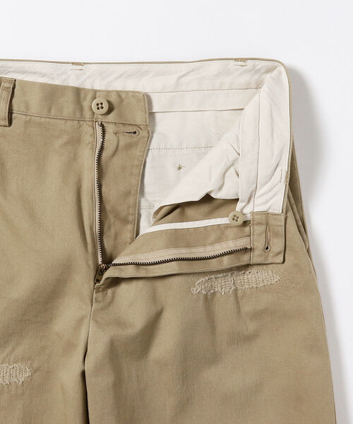 BEAMS（ビームス）の「BEAMS / リペア チノ パンツ（その他パンツ・メンズ・ベージュ/ネイビー・SMALL/MEDIUM/LARGE/X-LARGE）」の18枚目の写真