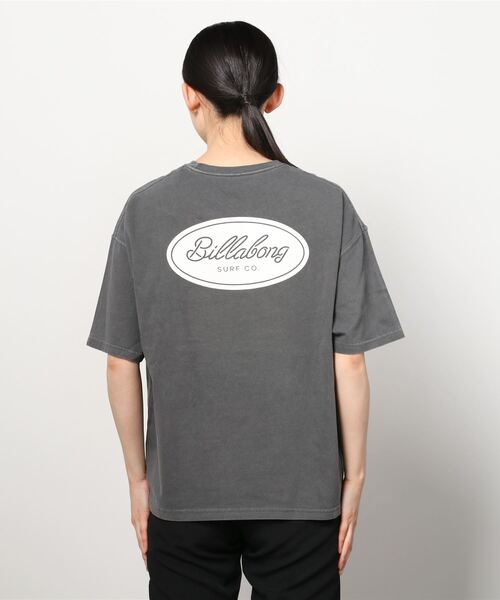 BILLABONG(ビラボン)の「BILLABONG/ビラボン ルーズシルエット バックプリントロゴTシャツ BC013-208(Tシャツ/カットソー・レディース・ブルー/ホワイト/イエロー/ブラック・L/M)」の18枚目の写真