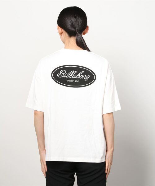 BILLABONG(ビラボン)の「BILLABONG/ビラボン ルーズシルエット バックプリントロゴTシャツ BC013-208(Tシャツ/カットソー・レディース・ブルー/ホワイト/イエロー/ブラック・L/M)」の19枚目の写真