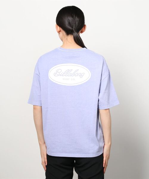 BILLABONG(ビラボン)の「BILLABONG/ビラボン ルーズシルエット バックプリントロゴTシャツ BC013-208(Tシャツ/カットソー・レディース・ブルー/ホワイト/イエロー/ブラック・L/M)」の21枚目の写真
