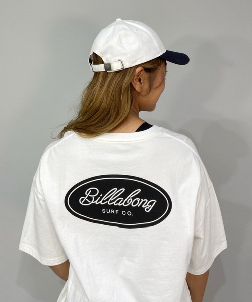 BILLABONG(ビラボン)の「BILLABONG/ビラボン ルーズシルエット バックプリントロゴTシャツ BC013-208(Tシャツ/カットソー・レディース・ブルー/ホワイト/イエロー/ブラック・L/M)」の2枚目の写真
