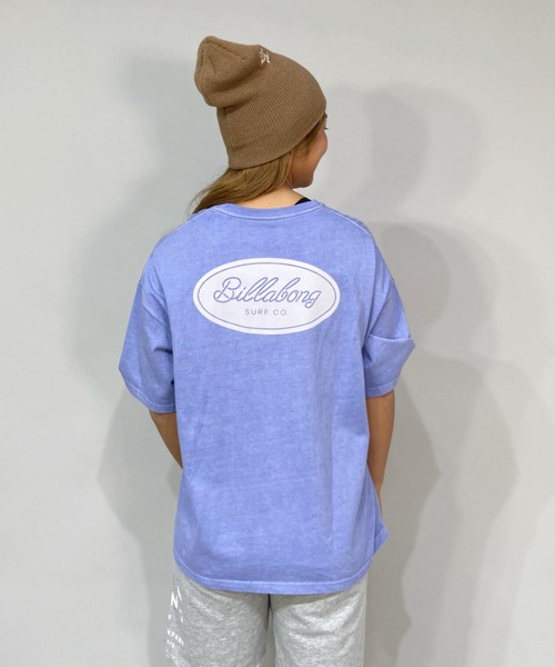 BILLABONG(ビラボン)の「BILLABONG/ビラボン ルーズシルエット バックプリントロゴTシャツ BC013-208(Tシャツ/カットソー・レディース・ブルー/ホワイト/イエロー/ブラック・L/M)」の3枚目の写真
