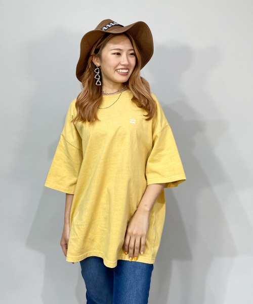 BILLABONG(ビラボン)の「BILLABONG/ビラボン ルーズシルエット バックプリントロゴTシャツ BC013-208(Tシャツ/カットソー・レディース・ブルー/ホワイト/イエロー/ブラック・L/M)」の13枚目の写真