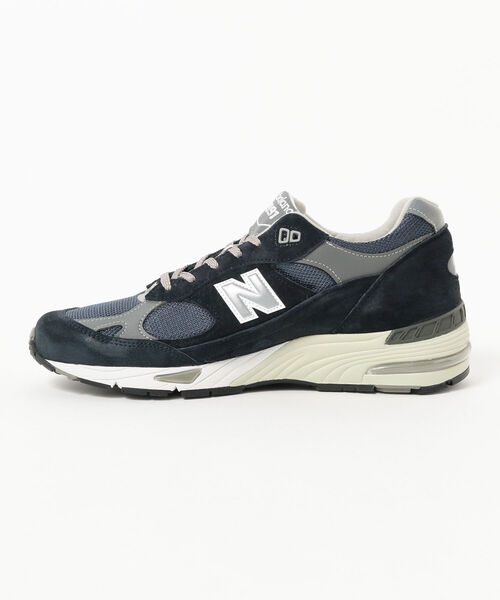 NEW BALANCE(ニューバランス)の「NEW BALANCE / M991(スニーカー・メンズ・グレー/ネイビー・26.5cm/27.0cm/27.5cm/26.0cm)」の11枚目の写真