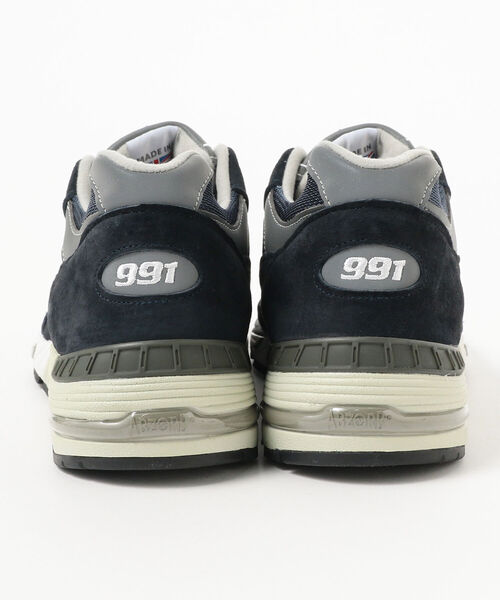 NEW BALANCE(ニューバランス)の「NEW BALANCE / M991(スニーカー・メンズ・グレー/ネイビー・26.5cm/27.0cm/27.5cm/26.0cm)」の8枚目の写真