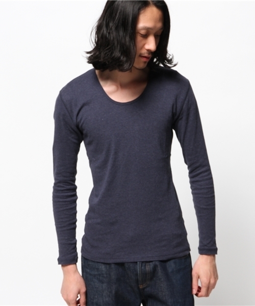 SHIPS JET BLUE（シップスジェットブルー）の「SHIPS JET BLUE(シップス ジェットブルー): フライスアンダーTEE（Tシャツ/カットソー・メンズ・オフホワイト/ピンク/ブルー/ロイヤルブルー・SMALL/MEDIUM/LARGE）」の9枚目の写真