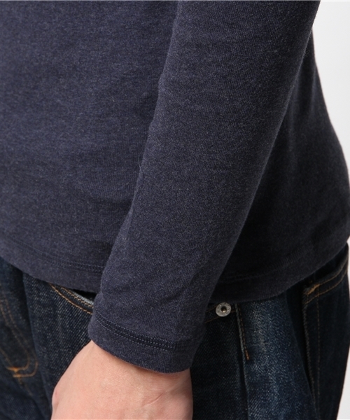 SHIPS JET BLUE（シップスジェットブルー）の「SHIPS JET BLUE(シップス ジェットブルー): フライスアンダーTEE（Tシャツ/カットソー・メンズ・オフホワイト/ピンク/ブルー/ロイヤルブルー・SMALL/MEDIUM/LARGE）」の6枚目の写真