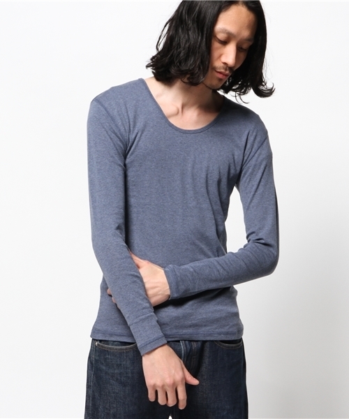 SHIPS JET BLUE（シップスジェットブルー）の「SHIPS JET BLUE(シップス ジェットブルー): フライスアンダーTEE（Tシャツ/カットソー・メンズ・オフホワイト/ピンク/ブルー/ロイヤルブルー・SMALL/MEDIUM/LARGE）」の12枚目の写真