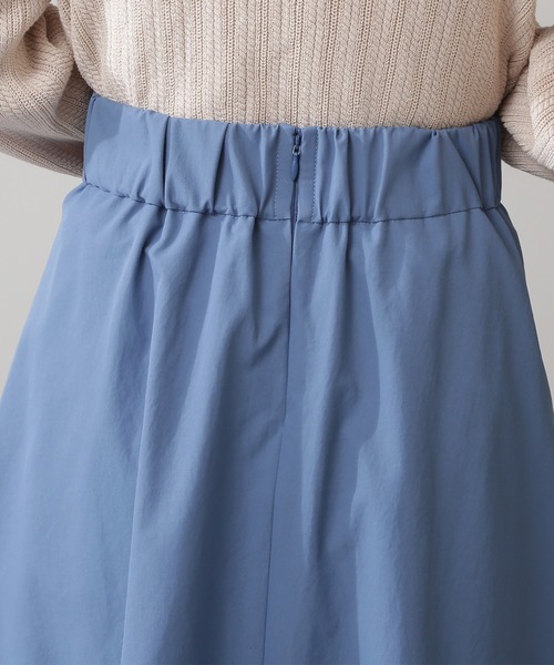 N.（N. Natural Beauty Basic）（エヌエヌナチュラルビューティーベーシック）の「【S Size Line】◆テックツイルタックフレアスカート（スカート・レディース・ベージュ/ブルー/ネイビー/オレンジ・SMALL/MEDIUM）」の13枚目の写真