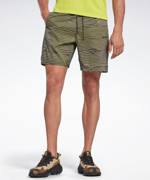 Reebok(リーボック)の「スピード 2.0 AOP ショーツ / TS SPEED 2.0 AOP SHORT /(その他パンツ・メンズ・ブラック/ブルー/アーミー・SMALL/MEDIUM/LARGE/X-LARGE/XX-LARGE/X-SMALL/XXX-LARGE)」の3枚目の写真