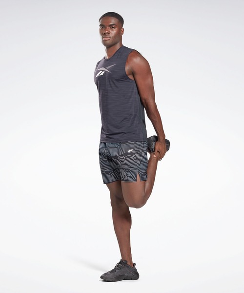 Reebok(リーボック)の「スピード 2.0 AOP ショーツ / TS SPEED 2.0 AOP SHORT /(その他パンツ・メンズ・ブラック/ブルー/アーミー・SMALL/MEDIUM/LARGE/X-LARGE/XX-LARGE/X-SMALL/XXX-LARGE)」の7枚目の写真