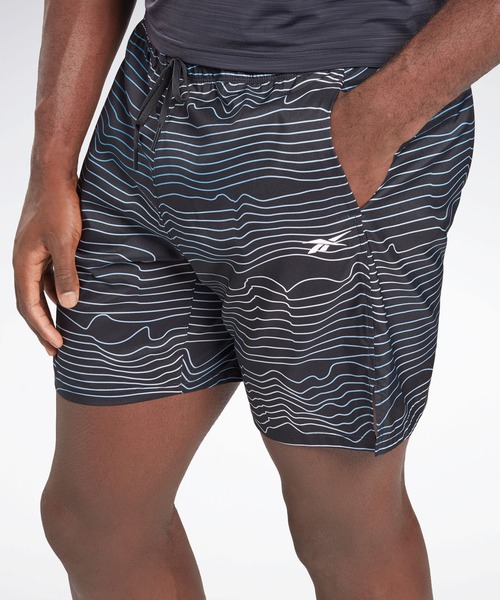 Reebok(リーボック)の「スピード 2.0 AOP ショーツ / TS SPEED 2.0 AOP SHORT /(その他パンツ・メンズ・ブラック/ブルー/アーミー・SMALL/MEDIUM/LARGE/X-LARGE/XX-LARGE/X-SMALL/XXX-LARGE)」の6枚目の写真