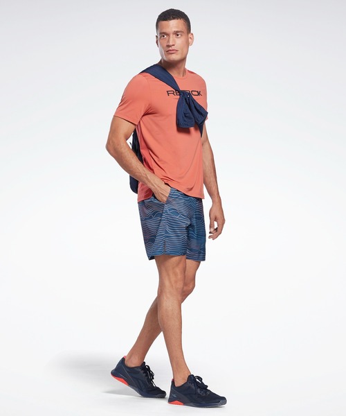 Reebok(リーボック)の「スピード 2.0 AOP ショーツ / TS SPEED 2.0 AOP SHORT /(その他パンツ・メンズ・ブラック/ブルー/アーミー・SMALL/MEDIUM/LARGE/X-LARGE/XX-LARGE/X-SMALL/XXX-LARGE)」の17枚目の写真