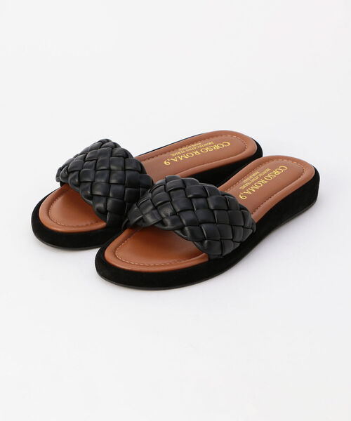 CORSO ROMA 9/コルソローマ 別注 MESH FLAT ミュール　37 CORSO ROMA 9/メッシュフラットサンダル