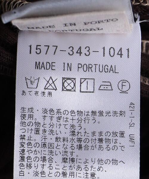 BASERANGE（ベースレンジ）の「＜BASERANGE（ベースレンジ）＞BRIG リブ スカート（スカート・レディース・ダークブラウン・XS）」の9枚目の写真