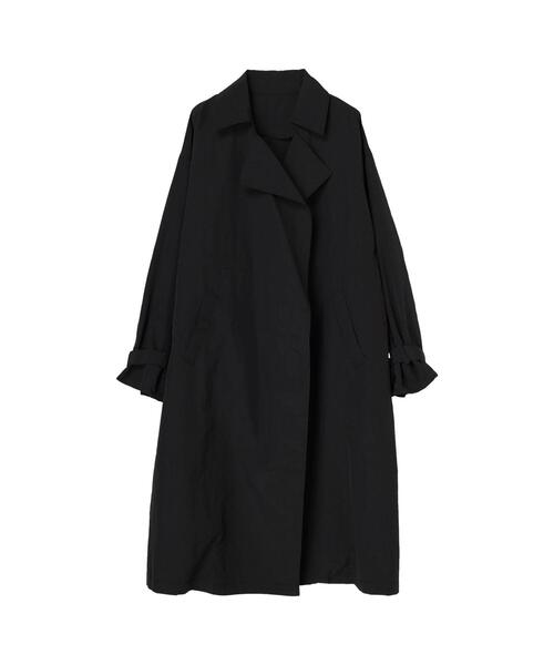 koe（コエ）の「キャンディースリーブオーバーサイズコート（トレンチコート・レディース・ブラック/カーキ/ライトベージュ・M）」の9枚目の写真