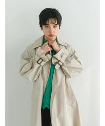 koe | キャンディースリーブオーバーサイズコート(トレンチコート)