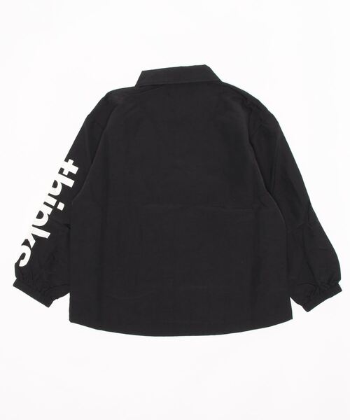 GENERATOR(ジェネレーター)の「ジェネレーター コーチジャケット(ノーカラージャケット・キッズ・グレイッシュベージュ/ブラック/ブルー・L/M/XL)」の6枚目の写真