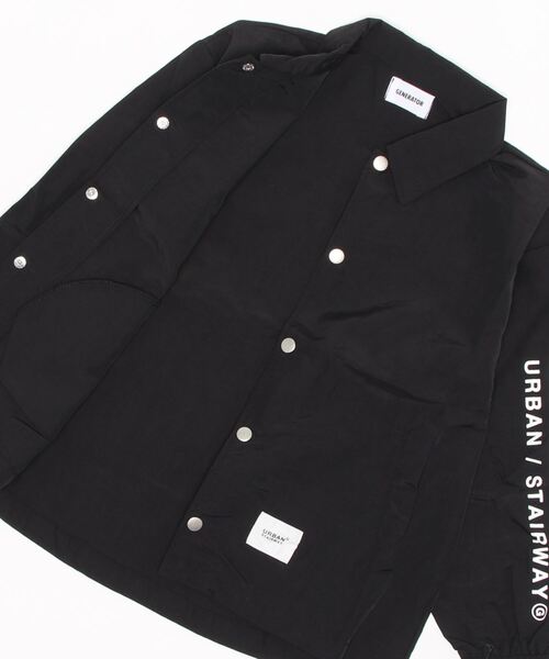 GENERATOR(ジェネレーター)の「ジェネレーター コーチジャケット(ノーカラージャケット・キッズ・グレイッシュベージュ/ブラック/ブルー・L/M/XL)」の12枚目の写真