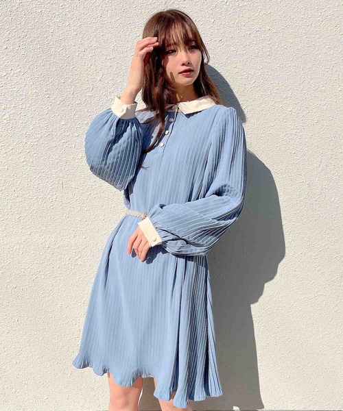 セール プリーツワンピース ワンピース Paravion パラビオン のファッション通販 Zozotown