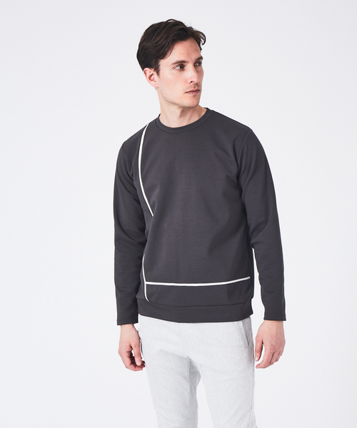5351 POUR LES HOMMES(ゴーサンゴーイチプールオム)の「【BLANC】エルライン 長袖 Tシャツ(Tシャツ/カットソー・メンズ・ホワイト/チャコールグレー/ブラック・46/48)」の3枚目の写真