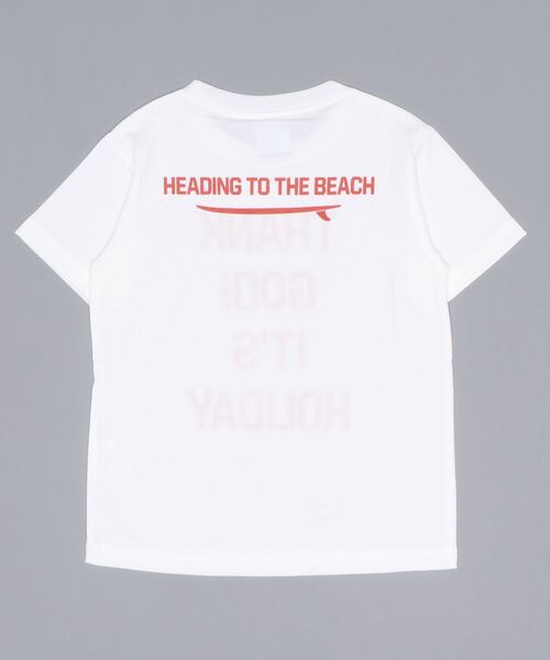 Ocean Pacific(オーシャンパシフィック)の「【OP:オーピー】キッズ バックプリント半袖Tシャツ / UVカット(Tシャツ/カットソー・キッズ・ホワイト/オレンジ/チャコール・130/140/150/160)」の11枚目の写真
