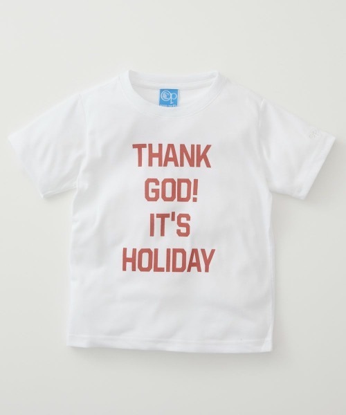 Ocean Pacific(オーシャンパシフィック)の「【OP:オーピー】キッズ バックプリント半袖Tシャツ / UVカット(Tシャツ/カットソー・キッズ・ホワイト/オレンジ/チャコール・130/140/150/160)」の1枚目の写真