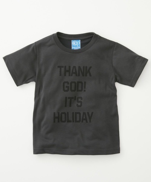 Ocean Pacific(オーシャンパシフィック)の「【OP:オーピー】キッズ バックプリント半袖Tシャツ / UVカット(Tシャツ/カットソー・キッズ・ホワイト/オレンジ/チャコール・130/140/150/160)」の2枚目の写真