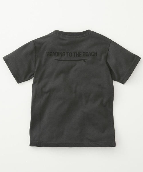 Ocean Pacific(オーシャンパシフィック)の「【OP:オーピー】キッズ バックプリント半袖Tシャツ / UVカット(Tシャツ/カットソー・キッズ・ホワイト/オレンジ/チャコール・130/140/150/160)」の7枚目の写真