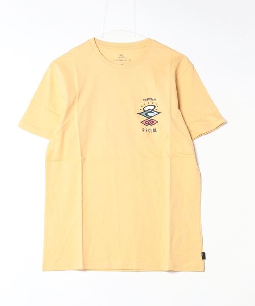 rip curl（リップカール）の「【RIPCURL（リップカール）】SEARCH ICON/バックプリント半袖Tシャツ（Tシャツ/カットソー・メンズ・ホワイト/ブラック/アクア/ブラウン系その他/グリーン系その他/グリーン系その他2/コーラル/ブラック系その他/ダークオリーブ/ライトブルー/マスタード/イエロー系その他・SMALL/MEDIUM/LARGE/X-LARGE/X-SMALL/XX-LARGE）」の4枚目の写真