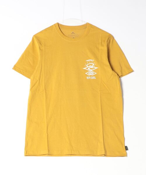 rip curl（リップカール）の「【RIPCURL（リップカール）】SEARCH ICON/バックプリント半袖Tシャツ（Tシャツ/カットソー・メンズ・ホワイト/ブラック/アクア/ブラウン系その他/グリーン系その他/グリーン系その他2/コーラル/ブラック系その他/ダークオリーブ/ライトブルー/マスタード/イエロー系その他・SMALL/MEDIUM/LARGE/X-LARGE/X-SMALL/XX-LARGE）」の2枚目の写真