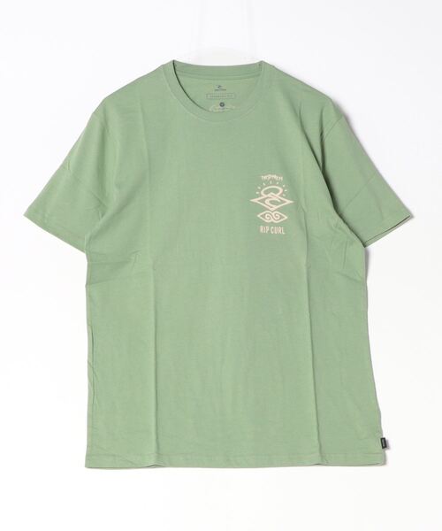 rip curl（リップカール）の「【RIPCURL（リップカール）】SEARCH ICON/バックプリント半袖Tシャツ（Tシャツ/カットソー・メンズ・ホワイト/ブラック/アクア/ブラウン系その他/グリーン系その他/グリーン系その他2/コーラル/ブラック系その他/ダークオリーブ/ライトブルー/マスタード/イエロー系その他・SMALL/MEDIUM/LARGE/X-LARGE/X-SMALL/XX-LARGE）」の8枚目の写真