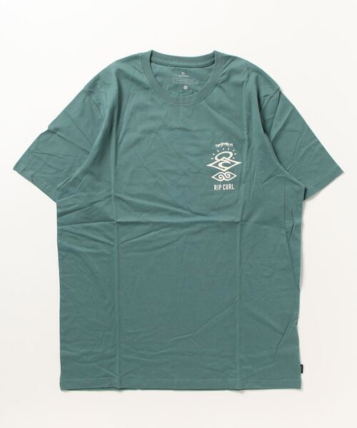 rip curl（リップカール）の「【RIPCURL（リップカール）】SEARCH ICON/バックプリント半袖Tシャツ（Tシャツ/カットソー・メンズ・ホワイト/ブラック/アクア/ブラウン系その他/グリーン系その他/グリーン系その他2/コーラル/ブラック系その他/ダークオリーブ/ライトブルー/マスタード/イエロー系その他・SMALL/MEDIUM/LARGE/X-LARGE/X-SMALL/XX-LARGE）」の7枚目の写真