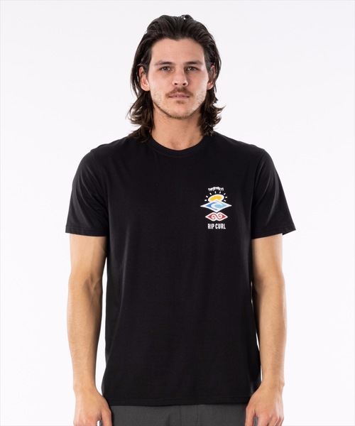 rip curl（リップカール）の「【RIPCURL（リップカール）】SEARCH ICON/バックプリント半袖Tシャツ（Tシャツ/カットソー・メンズ・ホワイト/ブラック/アクア/ブラウン系その他/グリーン系その他/グリーン系その他2/コーラル/ブラック系その他/ダークオリーブ/ライトブルー/マスタード/イエロー系その他・SMALL/MEDIUM/LARGE/X-LARGE/X-SMALL/XX-LARGE）」の21枚目の写真