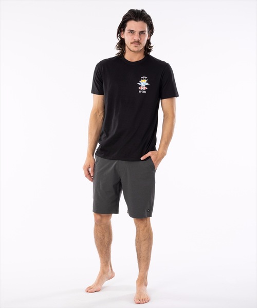 rip curl（リップカール）の「【RIPCURL（リップカール）】SEARCH ICON/バックプリント半袖Tシャツ（Tシャツ/カットソー・メンズ・ホワイト/ブラック/アクア/ブラウン系その他/グリーン系その他/グリーン系その他2/コーラル/ブラック系その他/ダークオリーブ/ライトブルー/マスタード/イエロー系その他・SMALL/MEDIUM/LARGE/X-LARGE/X-SMALL/XX-LARGE）」の22枚目の写真