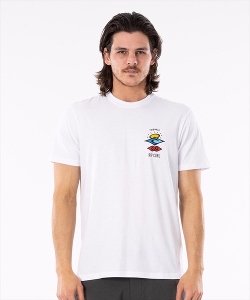 rip curl（リップカール）の「【RIPCURL（リップカール）】SEARCH ICON/バックプリント半袖Tシャツ（Tシャツ/カットソー・メンズ・ホワイト/ブラック/アクア/ブラウン系その他/グリーン系その他/グリーン系その他2/コーラル/ブラック系その他/ダークオリーブ/ライトブルー/マスタード/イエロー系その他・SMALL/MEDIUM/LARGE/X-LARGE/X-SMALL/XX-LARGE）」の19枚目の写真