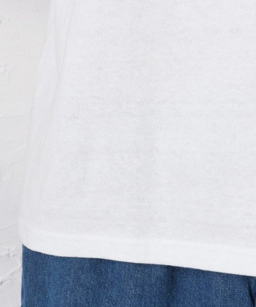 VISION STREET WEAR(ヴィジョンストリートウェア)の「USAコットンポケットロングスリーブTシャツ(Tシャツ/カットソー・メンズ・ブラック/ホワイト/アイボリー/グリーン/ネイビー・XL/L/M)」の7枚目の写真
