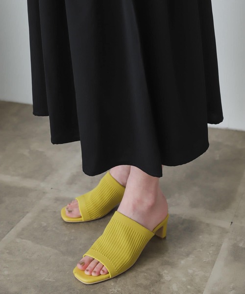 SENSE OF PLACE by URBAN RESEARCH（センスオブプレイスバイアーバンリサーチ）の「ドッキングニットマーメイドワンピース（ワンピース・レディース・ブラック/バーガンディー/ライトブルー・ONE）」の16枚目の写真