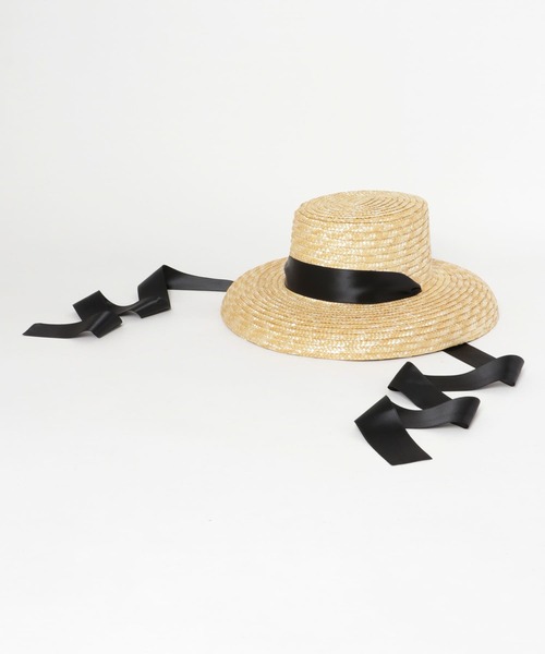 URBAN RESEARCH(アーバンリサーチ)の「STRAW RIBBON HAT(ハット・レディース・ナチュラル/ブラウン・-)」の12枚目の写真