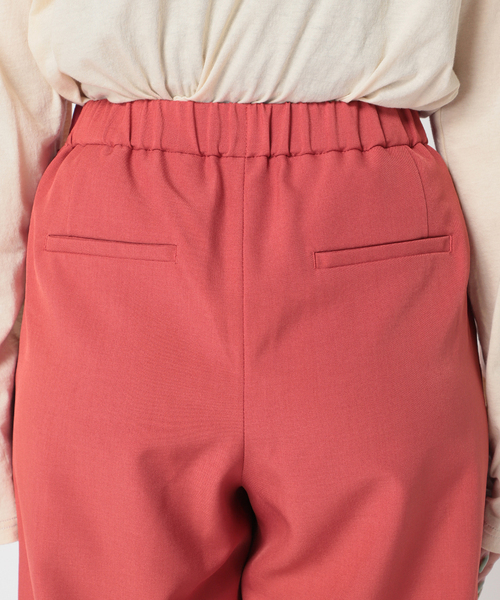 Simplicite(サンプリシテ)の「ベイカー タックパンツ(スラックス・レディース・ホワイト/グレー/レッド・FREE)」の22枚目の写真
