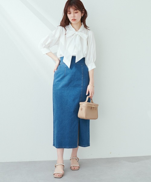 セール】今季履きたい美シルエットアイテム タイトスリットハイ