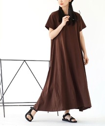 汗しみない マキシワンピース